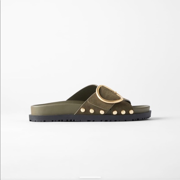 Zara sandals genuine leather - Picture 2 of 2